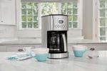 Perfectemp™ 14 Cup Programmable Coffeemaker, Silver