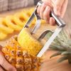 1pc Stainless Steel Pineapple Meat Extractor; Pineapple Knife; Pineapple Core Peeler For Home; Restaurant; Kitchen Utensils; 7.87"×3.94"×3.94"