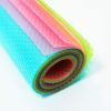 3 Pcs 5ft Refrigerator Mats EVA Shelf Liners For Glass Shelves Washable Pads Liners For Refrigerator;  1 Green 1 Blue 1 Red