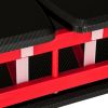 Techni Sport Red Stryker Gaming Desk, Red