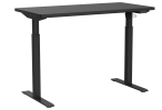 Whole Piece Electric Standing Desk, 48 x 24 Inches Height Adjustable Desk, Sit Stand Desk Home Office Desks - Black