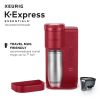 K-Express Essentials Single-Serve K-Cup Pod Coffee Maker, Red