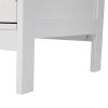 FCH Double Door Side Cabinet With Partition White