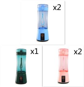 Portable Blender Portable Fruit Electric Juicing Cup Kitchen Gadgets (Option: Set43-USB)