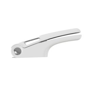 Manual Garlic Press Household Kitchen Gadgets (Color: White)