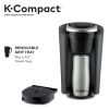 K-Compact Single-Serve K-Cup Pod Coffee Maker, Black