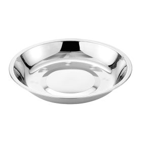 Household Dish School Canteen Hotel Stainless Steel Thickened Dish (Option: Magnetic 22CM)